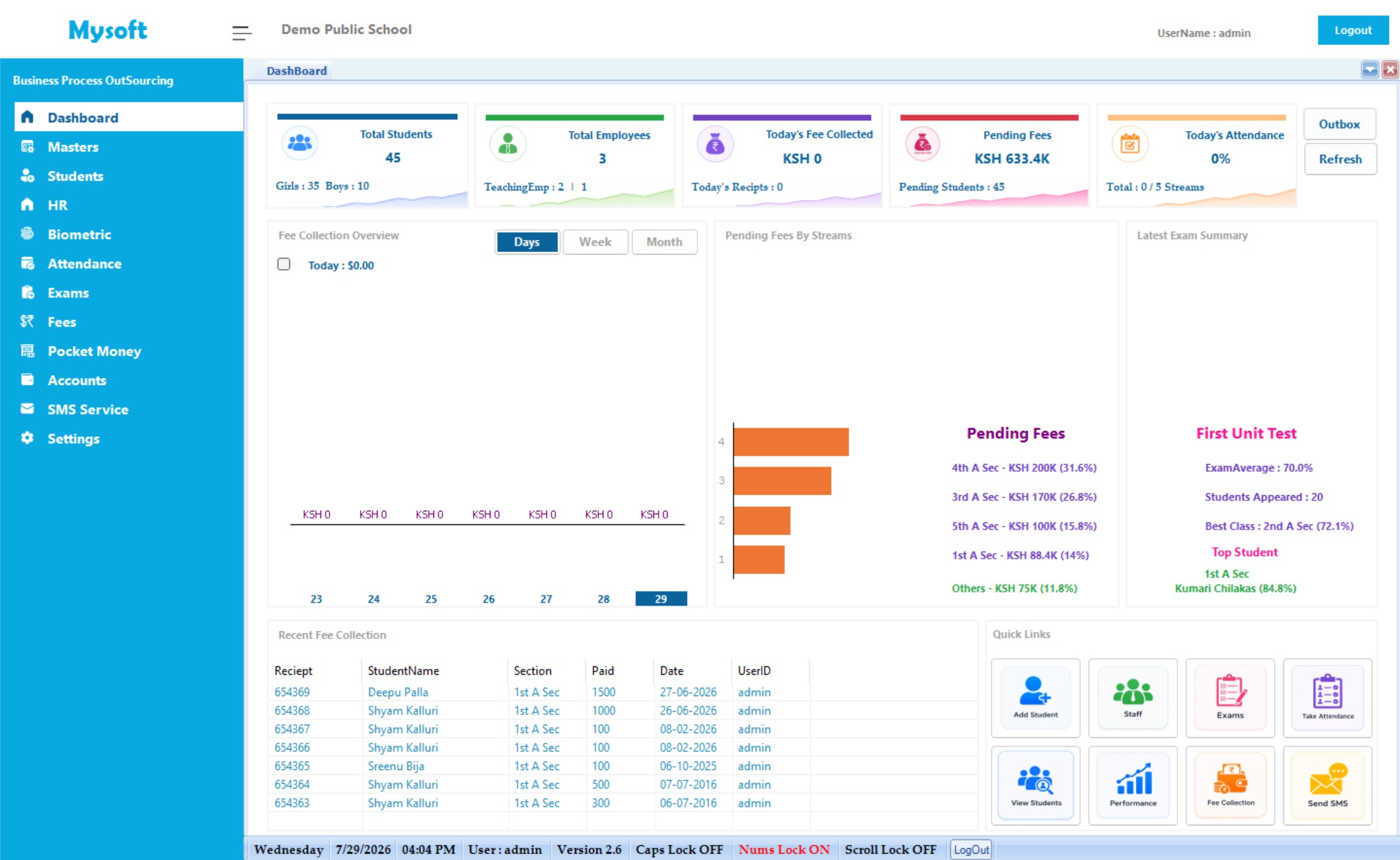 SchoolBase Manager