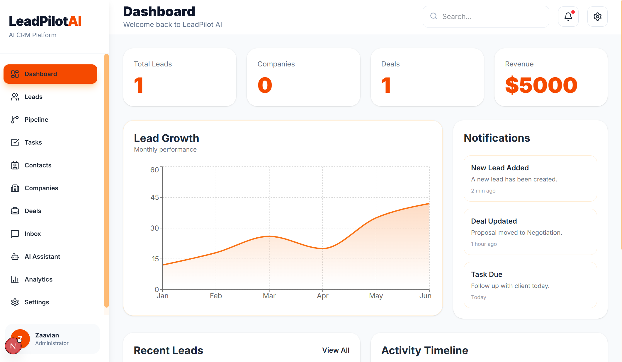 Mobile app project screenshot